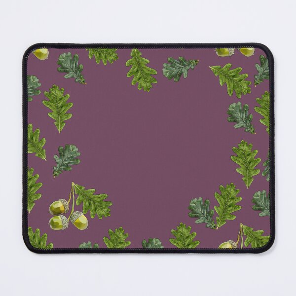 Item preview, Hidden Heart in Oak Leaves Acorns by BeeFoxTree (Fig) designed and sold by BeeFoxTree.