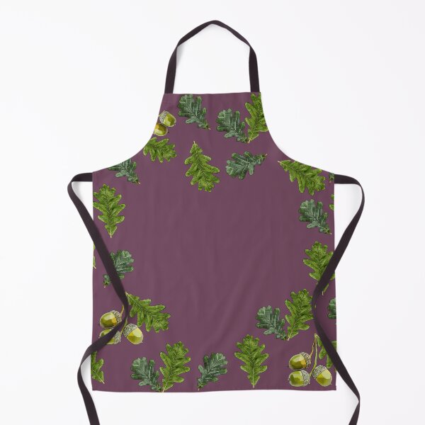 Item preview, Hidden Heart in Oak Leaves Acorns by BeeFoxTree (Fig) designed and sold by BeeFoxTree.