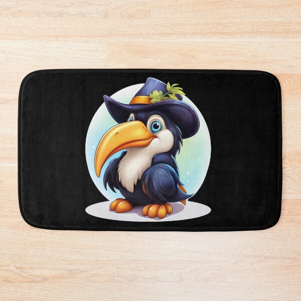 Item preview, Tuki Toucan  - Cute Cartoon Design designed and sold by Magic Pengiun.