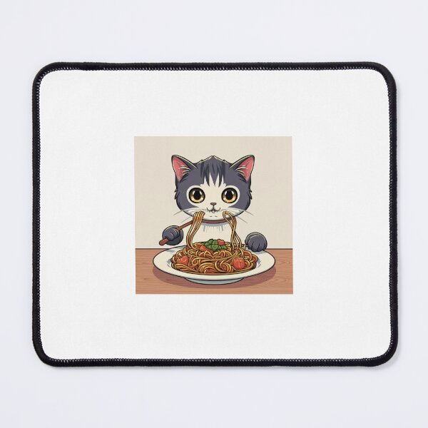 Item preview, Cat Eating Spaghettis designed and sold by VoxVirtuoso.