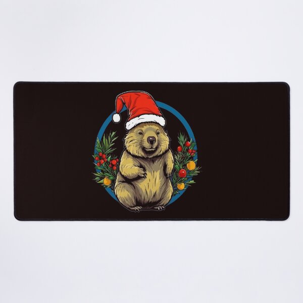 Item preview, Christmas Wombat designed and sold by creativellashop.