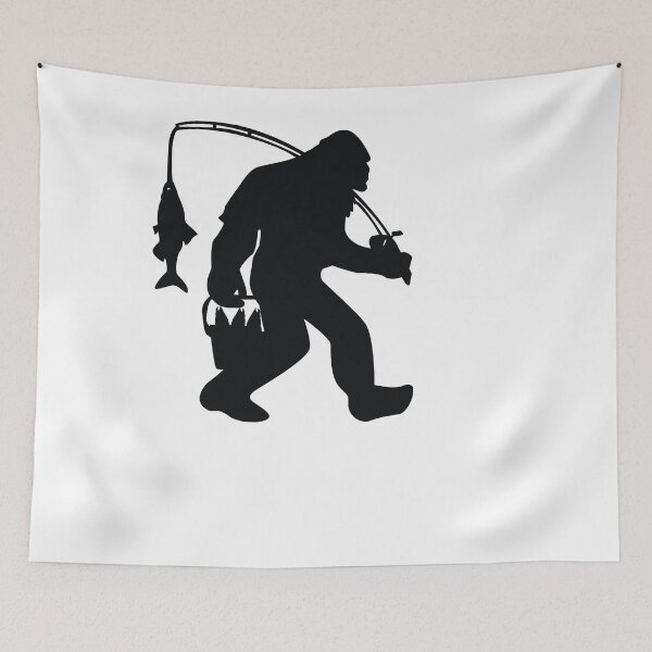 Item preview, Bigfoot fishing designed and sold by suechtmpoa.
