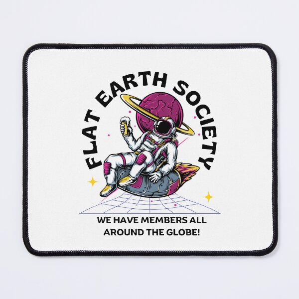 Artikelvorschau, Flat Earth Society entworfen und verkauft von SunshineSales.