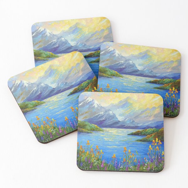 Item preview, Mountain Serenity: Lakeside Whisper designed and sold by Olha Darchuk.