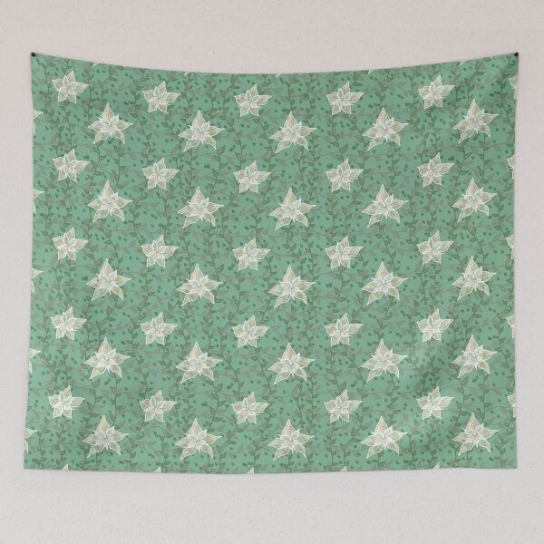 Item preview, Star Flower Memories on Mossy Sage designed and sold by JaygiesDesign.