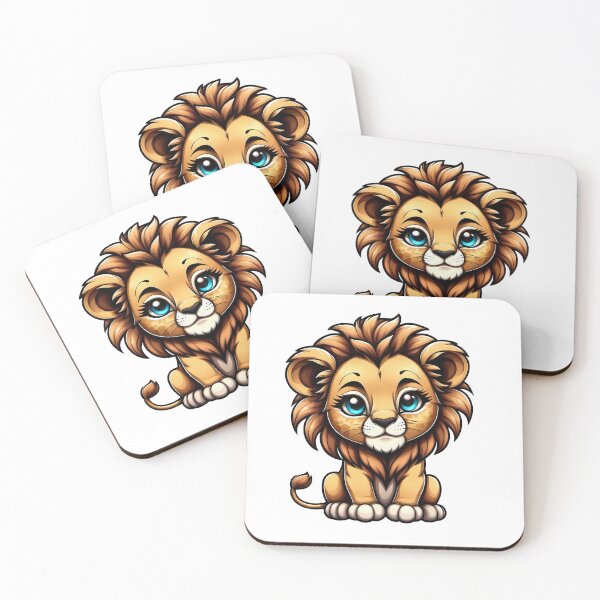 Item preview, Cute baby lion designed and sold by Inspyralia.