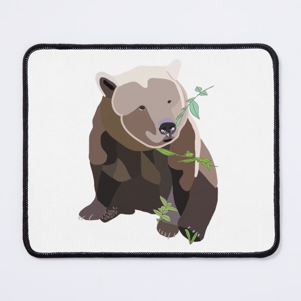Item preview, Bear With leaves designed and sold by Meggie-moos.
