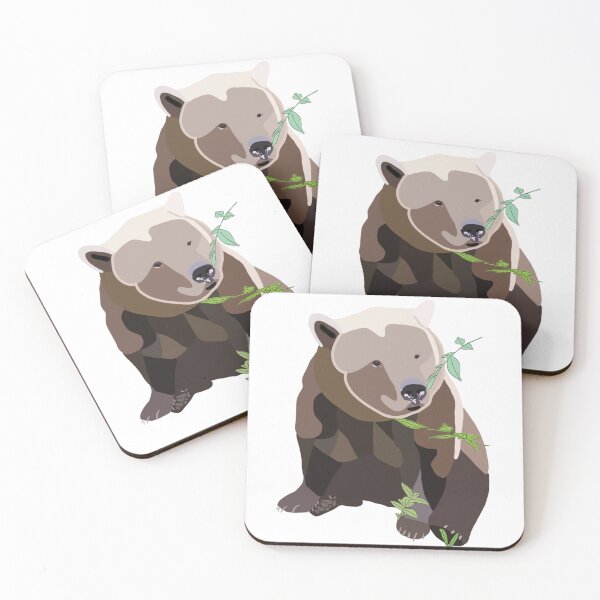 Item preview, Bear With leaves designed and sold by Meggie-moos.