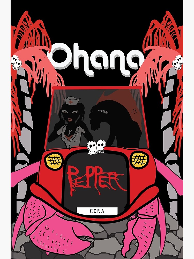 "Pepper Kona Car" Poster for Sale by Nick2Esco Redbubble