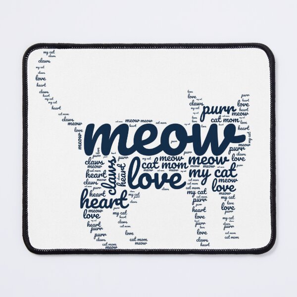 Item preview, Words Cat Mom designed and sold by SoulPaws.