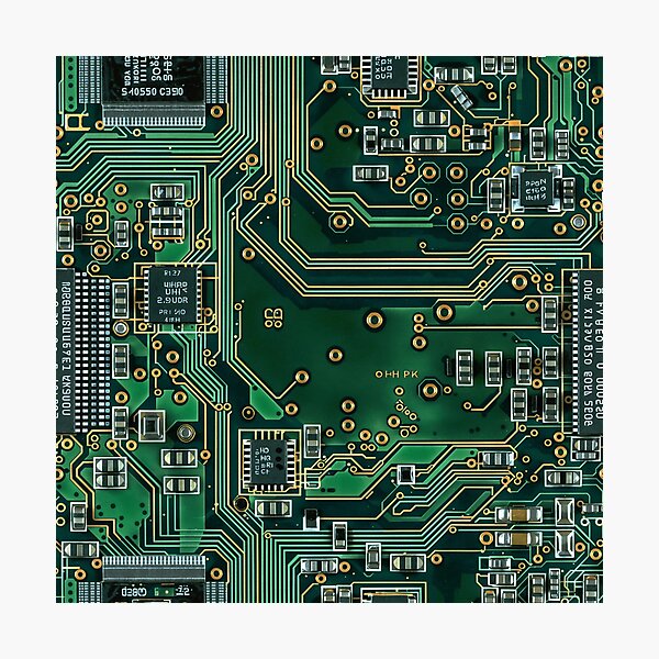 Item preview, Circuit Board D designed and sold by memedream.
