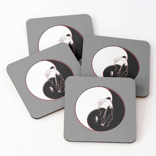 Item preview, yin yang balance harmony design eastern philosophy skater designed and sold by 4rpixs.