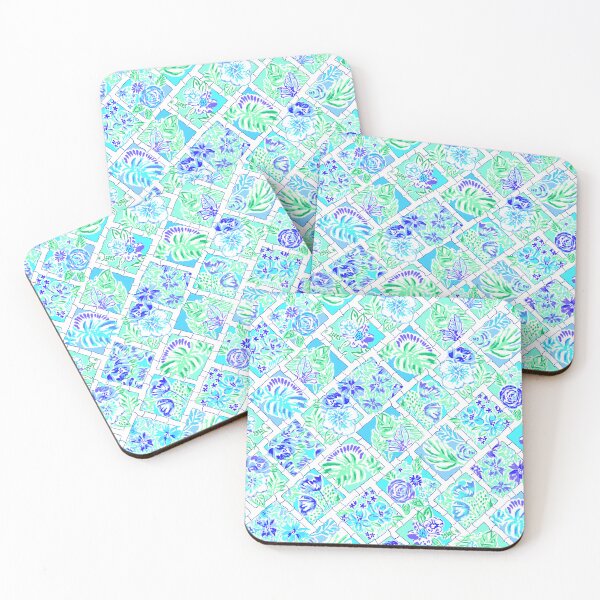 Item preview,  Glooming Woodland-Blue designed and sold by Fabricatemyart.