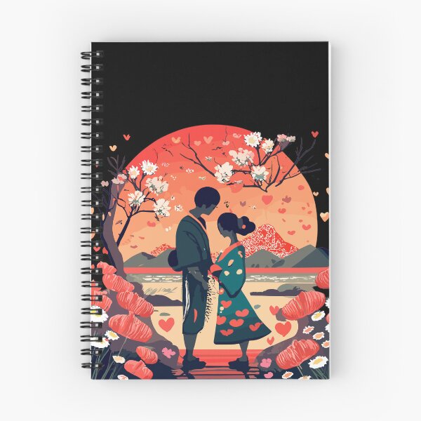 Item preview, Love Sunset Illustration designed and sold by Charm-Creations.