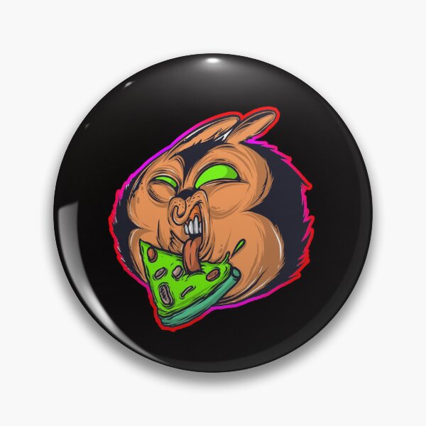 Item preview, pizza bunny designed and sold by Ratatatts.