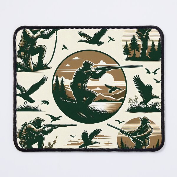 Item preview, Fearless Hunters Hunting in Jungle designed and sold by vectorillus.