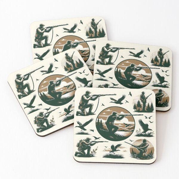 Item preview, Fearless Hunters Hunting in Jungle designed and sold by vectorillus.