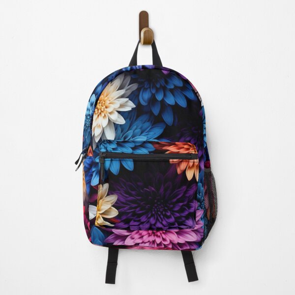 Item preview, Colorful flowers pattern. Flat lay, clean and minimal concept. designed and sold by SoccerMomAlex.