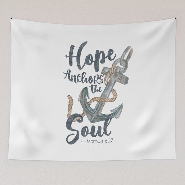 Item preview, Hope Anchors The Soul - Hebrews 6 19 designed and sold by amazingjoy.
