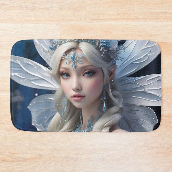 Item preview, Winter's Elegance | Frosty Fairy in a Snow-Kissed Grove designed and sold by MysticFable.