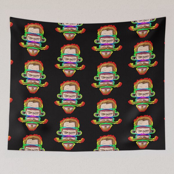 Item preview, psychedelic head designed and sold by Ratatatts.