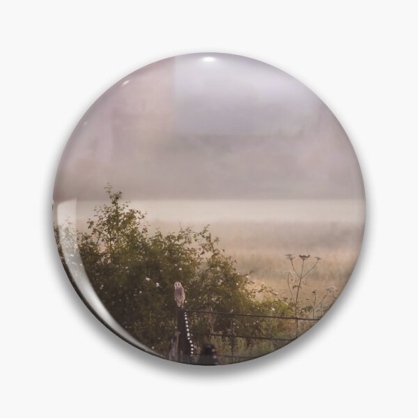 Item preview, Window open misty morning with barn owl designed and sold by simonbratt.