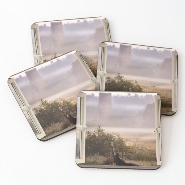 Item preview, Window open misty morning with barn owl designed and sold by simonbratt.