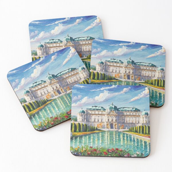 Item preview, Vienna Belvedere Palace Art Print designed and sold by MakeInShop.