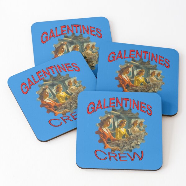 Item preview, The Galentines crew on submarine on Galentines day and Galentines party, gift idea for Galentines day designed and sold by sailorsam1805.