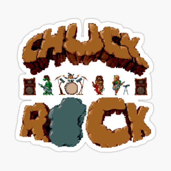 Artikel-Vorschau von Chuck Rock, designt und verkauft von Retr0Tshirts.