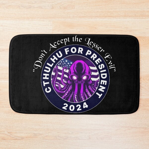 Item preview, NEON CTHULHU FOR PRESIDENT 2024  designed and sold by Marni Scofidio Desi9ns.