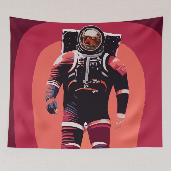 Item preview, Galactic Haka Fury designed and sold by LionBrew.