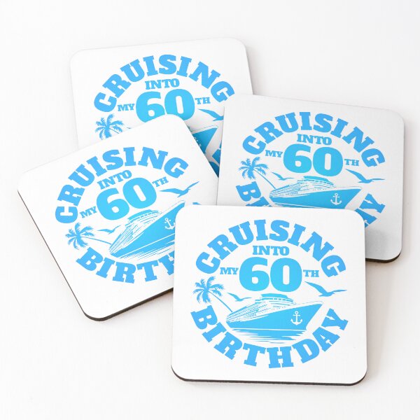 Item preview, 60th Birthday, Cruising into my 60 th Birthday designed and sold by iclipart.