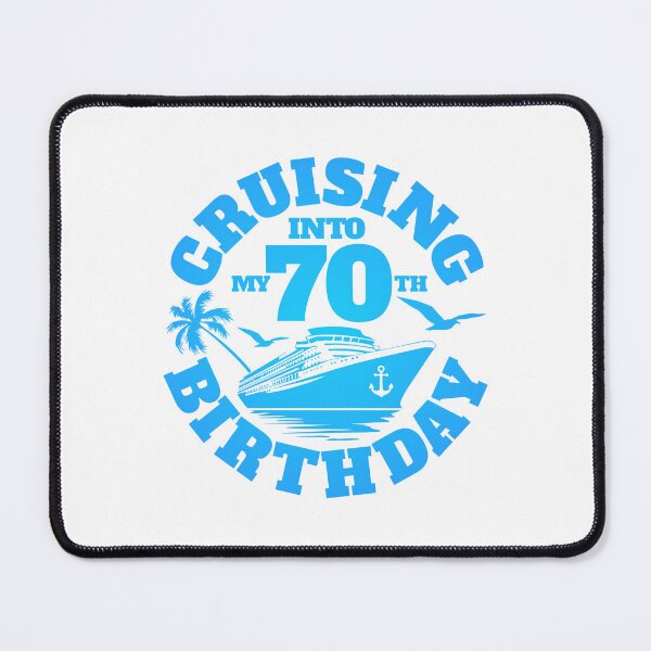 Item preview, 70th Birthday, Cruising into my 70 th Birthday designed and sold by iclipart.