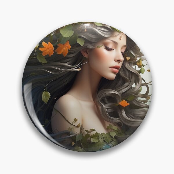 Artikelvorschau, Essenz der Natur | Elementare Fee mit floraler Anmut entworfen und verkauft von MysticFable.