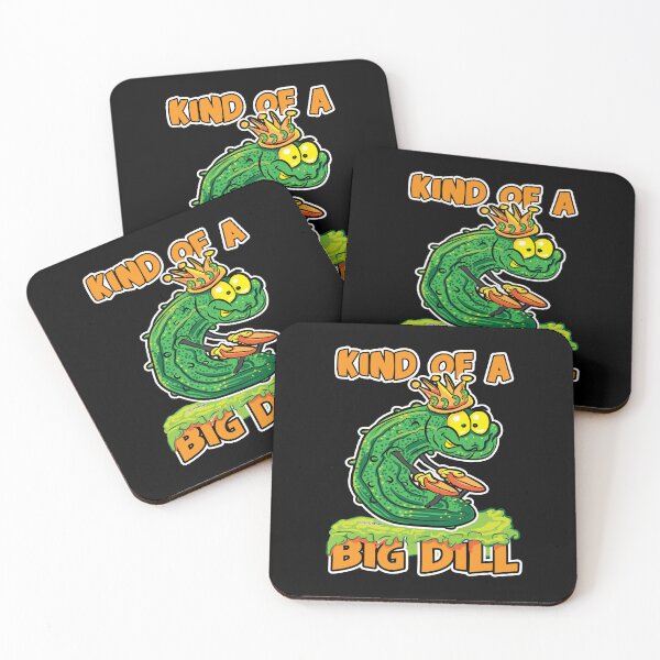 Item preview, Kind of a Big Dill King Pickle with Crown designed and sold by eShirtLabs.