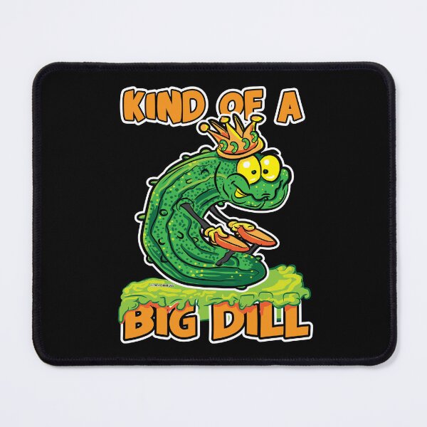 Item preview, Kind of a Big Dill King Pickle with Crown designed and sold by eShirtLabs.