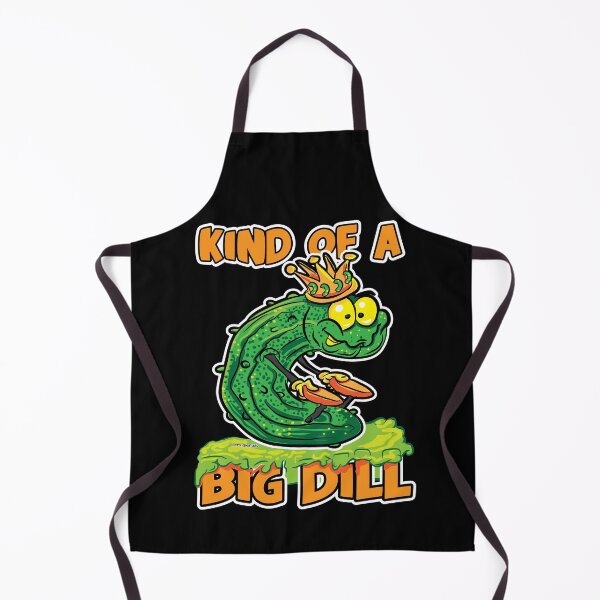 Item preview, Kind of a Big Dill King Pickle with Crown designed and sold by eShirtLabs.