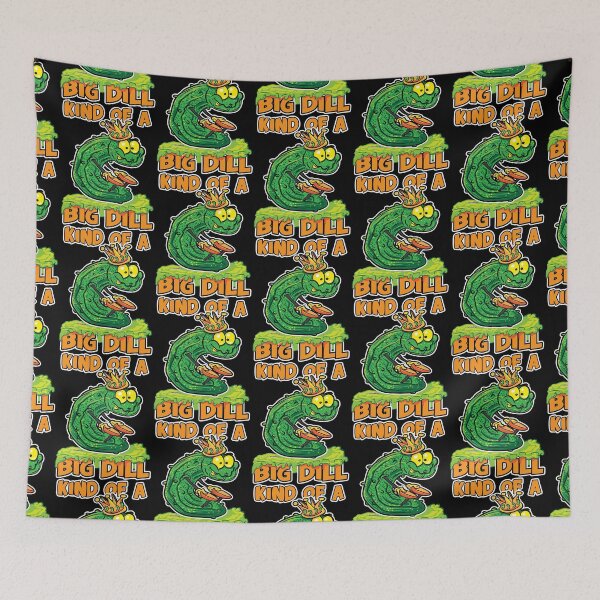 Item preview, Kind of a Big Dill King Pickle with Crown designed and sold by eShirtLabs.