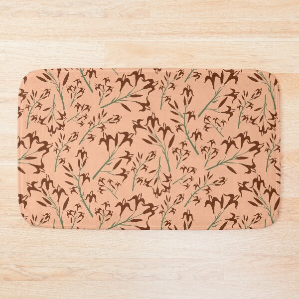 Item preview, Minoan Lily Floral Pattern designed and sold by Aeterna Prints.