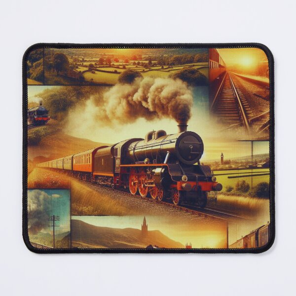 Item preview, Steam Train. designed and sold by MICKSPIKS.
