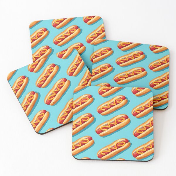 Item preview, Sizzle and Style: A Digital Delight of Hotdog Elegance designed and sold by PixelCatalyst.