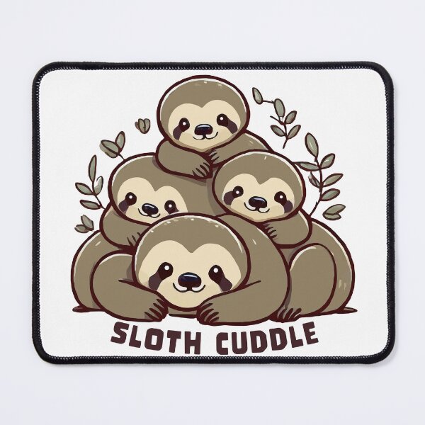 Item preview, Sloth Cuddle designed and sold by Angry Swan Designs.