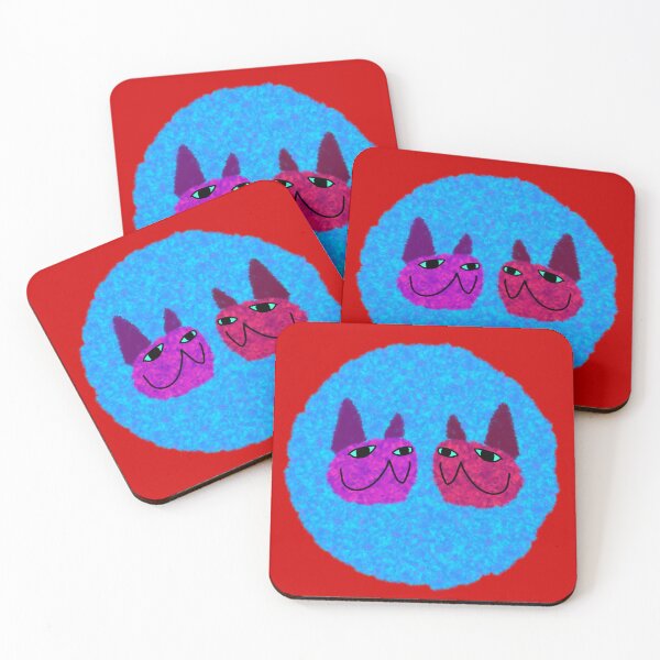 Item preview, Cats Fuzzy Duo designed and sold by chowlet.