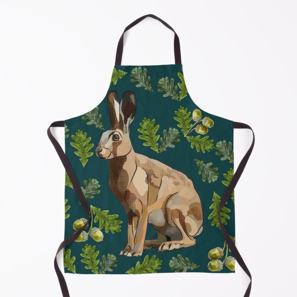 Item preview, Hare with Oak Leaves Acorns by BeeFoxTree (Moody) designed and sold by BeeFoxTree.