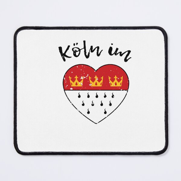 Item preview, Carnival Cologne Jeck in heart Kölle Alaaf Kölsch designed and sold by Shirt-Expert.