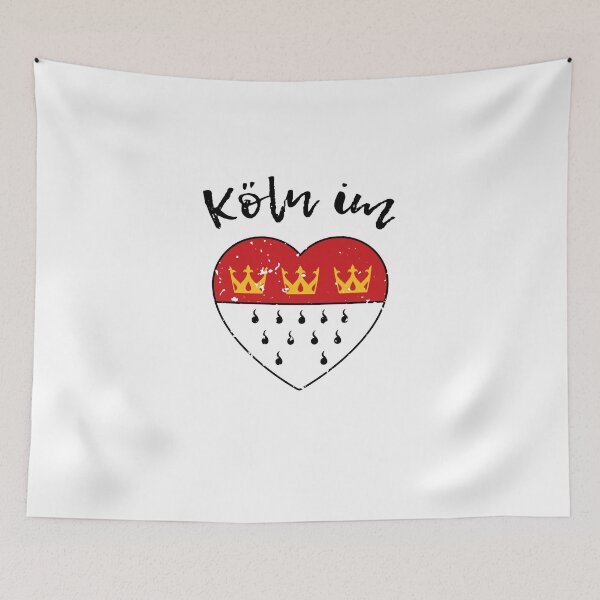 Item preview, Carnival Cologne Jeck in heart Kölle Alaaf Kölsch designed and sold by Shirt-Expert.