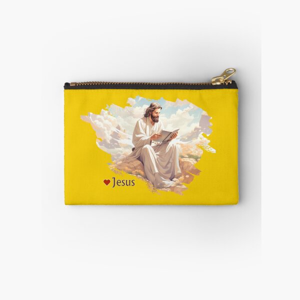 Item preview, Jesus our Master Sitting in the Middle of Nature Reading a Book designed and sold by CreativeX7.