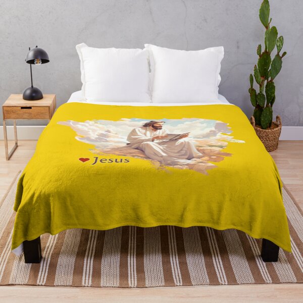 Item preview, Jesus our Master Sitting in the Middle of Nature Reading a Book designed and sold by CreativeX7.