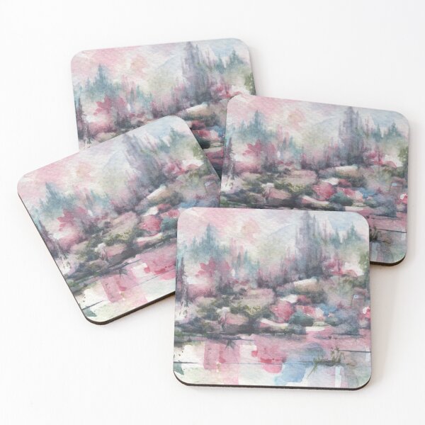 Item preview, Watercolor Landscape Painting - original by Krista Robertson designed and sold by Krista Robertson.